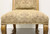 SOLD - BERNHARDT Rustic Italian Style Dining Side Chairs - Pair A