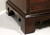 SOLD - CRAFTIQUE Solid Mahogany Chippendale Ten-Drawer Triple Dresser
