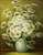 SOLD - Original Oil on Canvas Painting of Daisies signed Nancy Lee