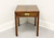 SOLD - HENREDON Scene One Campaign Style End Side Table