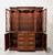 SOLD - HENKEL HARRIS 2365 29 Mahogany Breakfront China Cabinet