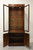 SOLD - HENREDON Scene One Campaign Style Narrow Curio China Display Cabinet - B