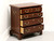 SOLD - LINK-TAYLOR Heirloom Planters Solid Mahogany Chippendale Bedside Chest - B