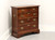 SOLD - Vintage Soild Cherry Chippendale Narrow Bachelor Chest by Superior Furniture