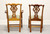 SOLD - GEORGIAN FURNISHINGS Solid Mahogany Chippendale Dining Chairs - Set of 6