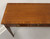 SOLD - HICKORY CHAIR James River Banded Mahogany Console Sofa Table on Casters