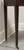 SOLD - HICKORY CHAIR James River Banded Mahogany Console Sofa Table on Casters