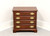 SOLD - HENKEL HARRIS 5417 24 Solid Wild Black Cherry Chippendale Hanover Chairside Chest - A