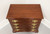 SOLD - HENKEL HARRIS 5417 24 Solid Wild Black Cherry Chippendale Hanover Chairside Chest - A