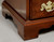SOLD - HENKEL HARRIS 5417 24 Solid Wild Black Cherry Chippendale Hanover Chairside Chest - A