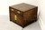 SOLD - HENREDON Scene One Campaign Style Cabinet End Side Table