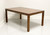 SOLD - HENREDON Scene One Campaign Style Dining Table