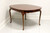 SOLD - CRAFTIQUE Solid Mahogany Queen Anne Dining Table