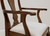 SOLD - CRAFTIQUE Solid Mahogany Queen Anne Dining Chairs - Set of 8