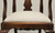 SOLD - CRAFTIQUE Solid Mahogany Queen Anne Dining Chairs - Set of 8