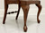 SOLD - CRAFTIQUE Solid Mahogany Queen Anne Dining Chairs - Set of 8