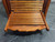 SOLD OUT - Solid Rosewood Slatted Recliners / Reclining Chairs - Pair