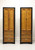 SOLD - THOMASVILLE Embassy Asian Influenced Armoire Cabinets - Pair