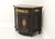 SOLD - HABERSHAM Hampshire French Country Black Painted Commode Cabinet