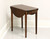 SOLD - MADISON SQUARE Inlaid Mahogany Hepplewhite Drop-Leaf Pembroke Table