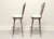 SOLD - CHARLESTON FORGE Wrought Iron Shaker Arch Bar Height Swivel Stools - Pair C