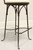 CHARLESTON FORGE Wrought Iron Shaker Arch Bar Height Swivel Stools - Pair C