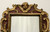 SOLD - BORGHESE Vintage Italian Gold & Maroon Cherub Wall Mirror