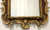 SOLD - BORGHESE Vintage Italian Gold & Maroon Cherub Wall Mirror