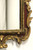 BORGHESE Vintage Italian Gold & Maroon Cherub Wall Mirror