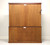 SOLD - HENKEL HARRIS 2372 29 Inlaid Banded Flame Mahogany Breakfront China Cabinet