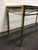 SOLD OUT - Vintage Brass and Glass Console Table