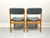 SOLD - Erik Buch for Mobler Model 49 Oak Danish Mid Century Modern Side Chairs - Pair A