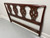 SOLD - HENKEL HARRIS 153H85 29 Mahogany Chippendale Style Queen Size Headboard