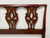 SOLD - HENKEL HARRIS 153HB5/0 29 Mahogany Chippendale Style Queen Size Headboard