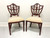 SOLD - MAITLAND SMITH Mahogany Hepplewhite Style Dining Side Chairs - Pair C