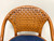 SOLD - PALECEK Faux Bamboo Bar Height Barstools - Pair A