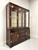 SOLD - WHITE OF MEBANE Asian Chinoiserie Style Mahogany China Cabinet