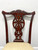 SOLD - MAITLAND SMITH Solid Mahogany Chippendale Ball in Claw Dining Side Chairs - Pair A