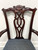 SOLD - CENTURY Mahogany Chippendale Ball in Claw Dining Captain's Armchairs - Pair