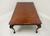 SOLD - CENTURY Banded Burl Mahogany Chippendale Dining Table