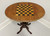 SOLD - Antique Victorian Walnut Drop-Leaf Rotating Game Table
