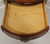 SOLD - HENKEL HARRIS 5442W 29 Inlaid Flame Mahogany Round Drum Table