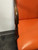 SOLD OUT - Vintage Mid Century Chairs Orange Vinyl - Pair