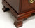 SOLD - CRAFTIQUE Solid Mahogany Chippendale Four-Drawer Nightstands Bedside Chests - Pair B