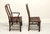 SOLD - WHITE OF MEBANE Asian Style Mahogany Dining Chairs - Set of 6