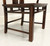 SOLD - WHITE OF MEBANE Asian Style Mahogany Dining Chairs - Set of 6