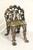 SOLD - Antique Victorian Cast Iron Grape Leaf Garden Settee, Chairs, Table - 4 Piece Set