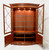 SOLD - BAKER Historic Charleston Mahogany Bowfront China Display Cabinet