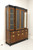 SOLD - HICKORY MFG Asian Chinoiserie Breakfront China Cabinet