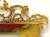 SOLD - French Rococo Style Gold Painted Metal King Size Headboard
